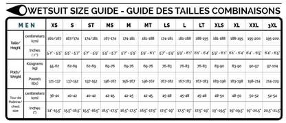 SOORUZ Top Men 2/2 LS GURU Oysterprene חולצת גלישה לגברים עם שרוול ארוך בעובי 2/2 מ"מ בצבע שחור 2023