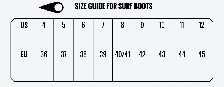 SOORUZ Bottillon FLOW Surf boots 3mm נעלי גלישה ספליט בעובי 3 מ"מ