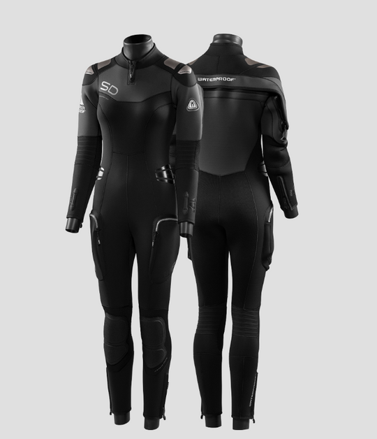 Waterproof SD Neoflex Semidry 7mm חליפת צלילה חצי יבשה לנשים בעובי 7 מ"מ