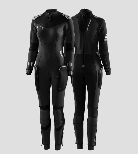 WATERPROOF W7 Full Wetsuit 5mm Lady חליפת צלילה לנשים בעובי 5 מ"מ