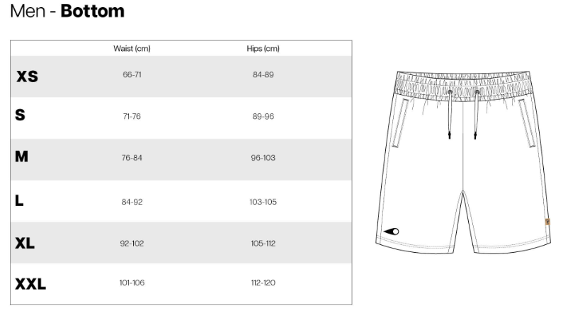 SOORUZ Boardshort Shred 16 MOSS Men Army בגד ים מכנס גלישה לגברים
