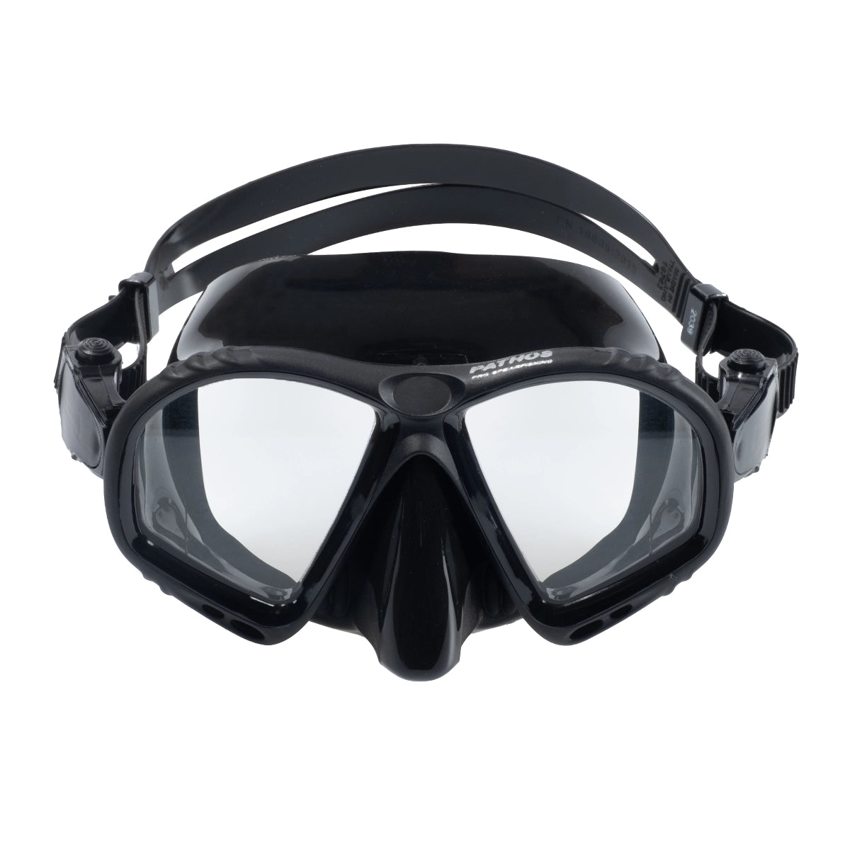 מסיכת צלילה ודיג PATHOS Med Mask צבע שחור
