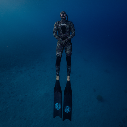 ADVENTURE 5.5mm Camo Spearfishing Pants חליפה צלילה חופשית לדיג חלק תחתון בעובי 5.5 מ"מ