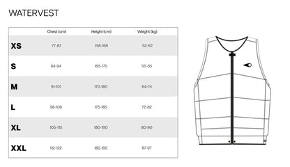 SOORUZ SURF Watervest ווסט גלישה - דוגית