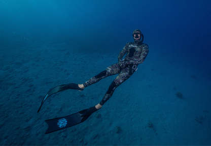 ADVENTURE 5.5mm Camo Spearfishing Pants חליפה צלילה חופשית לדיג חלק תחתון בעובי 5.5 מ"מ