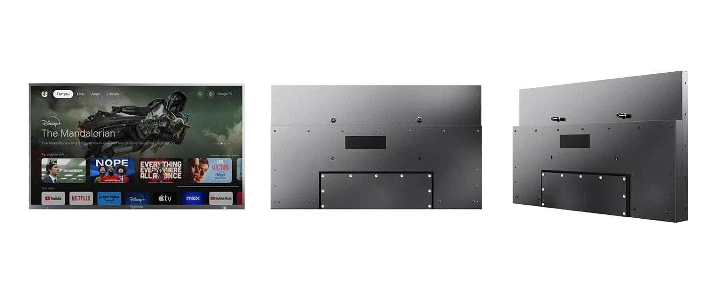 SYLVOX 55" 2000Nit Google Outdoor TV Pool Pro 2.0 טלויזיה בגודל 55 אינץ' לשימוש חיצוני בשמש מלאה - דוגית