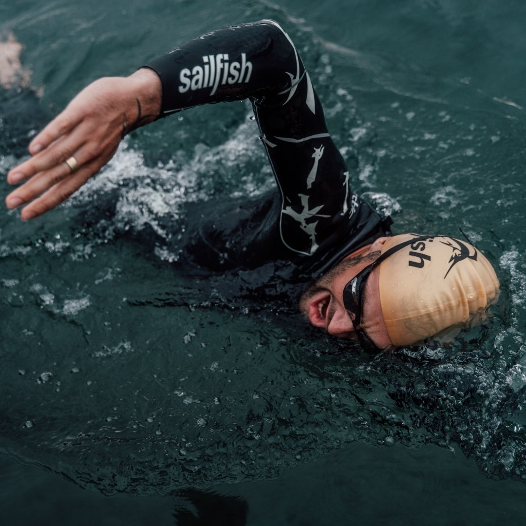 SAILFISH Men Arctic 1 חליפת שחייה ארוכה לגברים לשחייה במים קרים