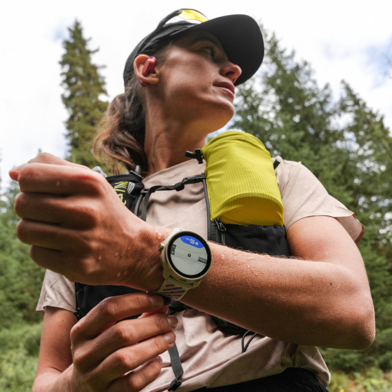 SUUNTO Race 3S Titanium Feather שעון ספורט וכושר בצבע אפור