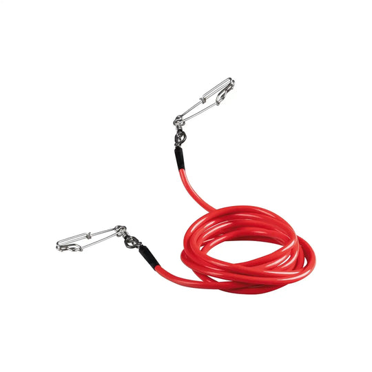 SALVIMAR FLOAT LINE Red 25mt with 2 Shark Clips חבל צף לדיג בצלילה באורך 25 מטרים