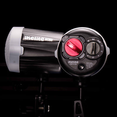 IKELITE Ecko Fiber Underwater Strobe מבזק תת ימי עם חיבור אופטי - דוגית