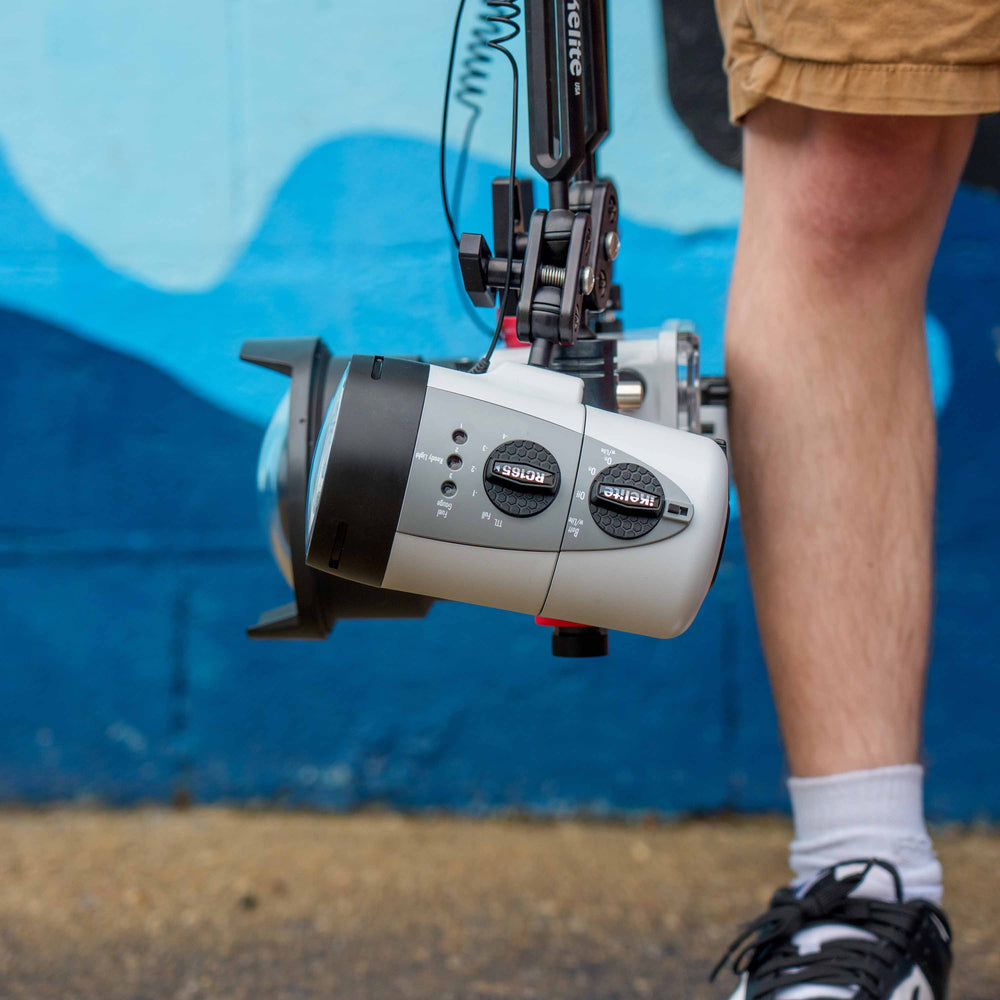 IKELITE RC165 TTL Underwater Strobe Fiber Optic מבזק תת ימי עם חיבור סיבים אופטיים