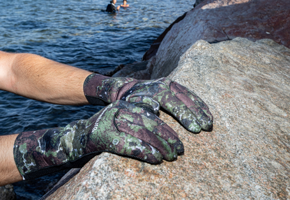 ADVENTURE 2mm Camo Gloves כפפות צלילה נאופרן בעובי 2 מ"מ