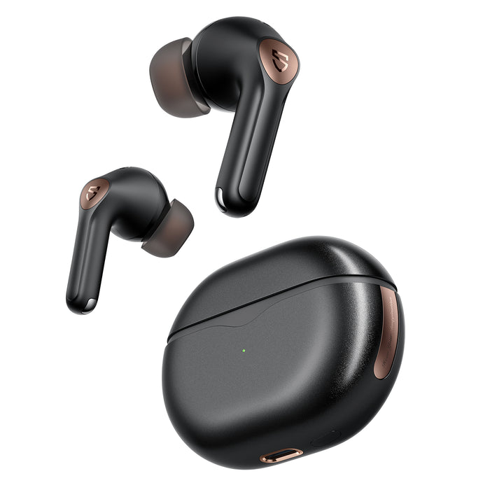 SOUNDPEARS Air4 Pro Black אוזניות אלחוטיות עם ביטול רעשים בצבע שחור