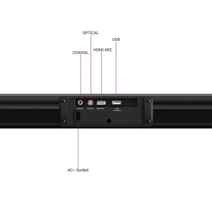 SYLVOX Elf S2 Bluetooth 2.0 Waterproof Outdoor Soundbar סאונד בר לשימוש פנימי וחיצוני - דוגית