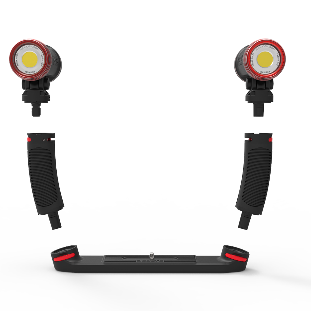 SEA LIFE Sea Dragon DUO 5000F Set סט שני מבזקים