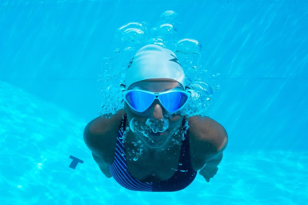 ZOGGS Horizon Flex Mask Titanium משקפת / מסיכת שחייה עם עדשת מראה