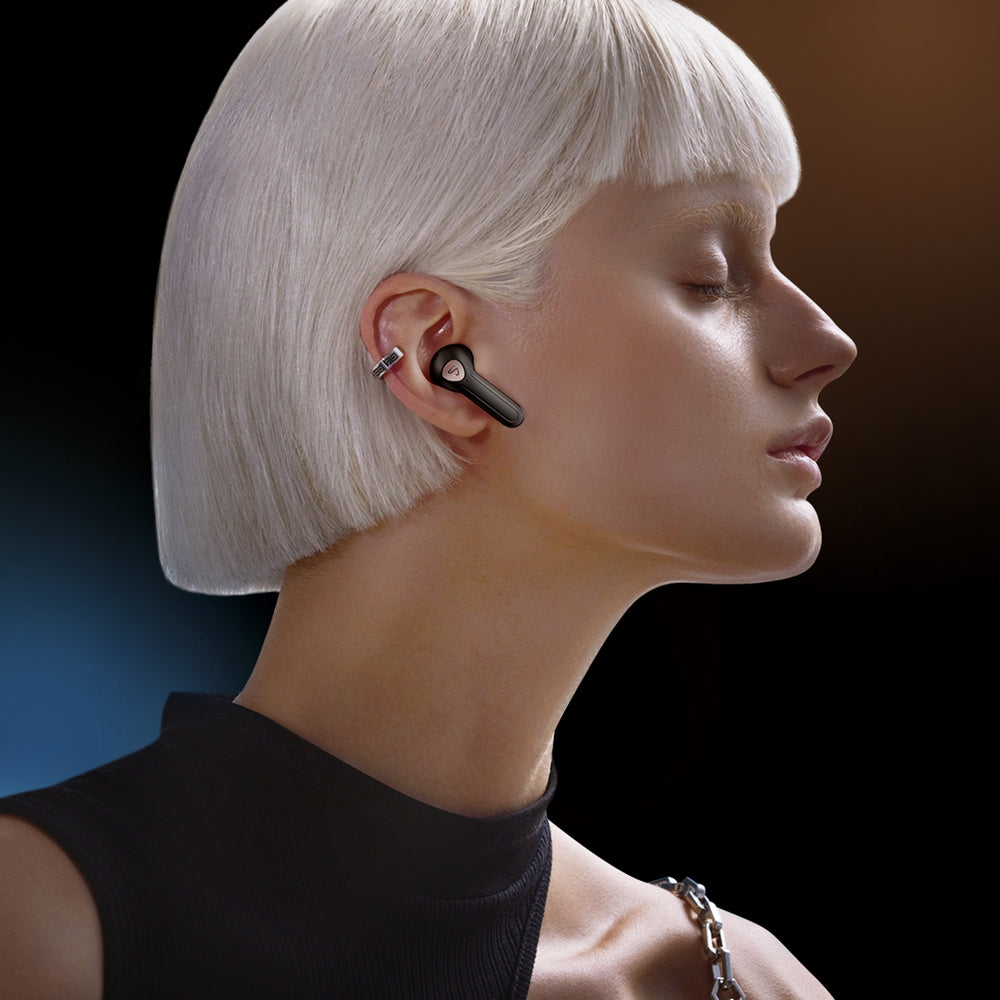 SOUNDPEATS Air3 Delux HS אוזניות כפתור אלחוטיות בצבע לבן