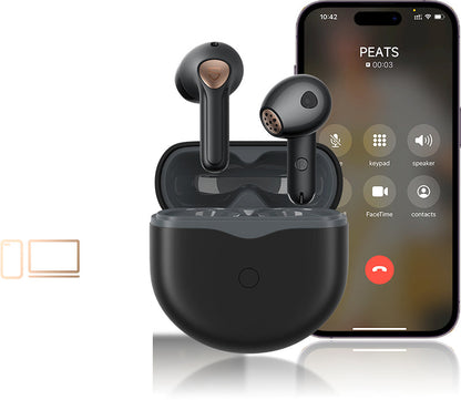 SOUNDPEATS Air4 Earbuds ANC אוזניות כפתור עם ביטול רעשים אקטיבי