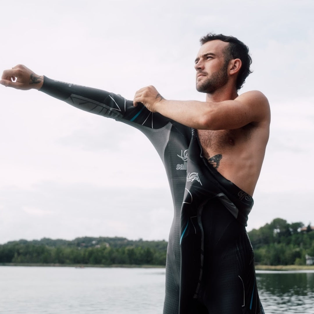 SAILFISH Ultimate IPS PLUS 4 Men חליפת שחייה וטריאתלון ארוכה לגברים - דוגית