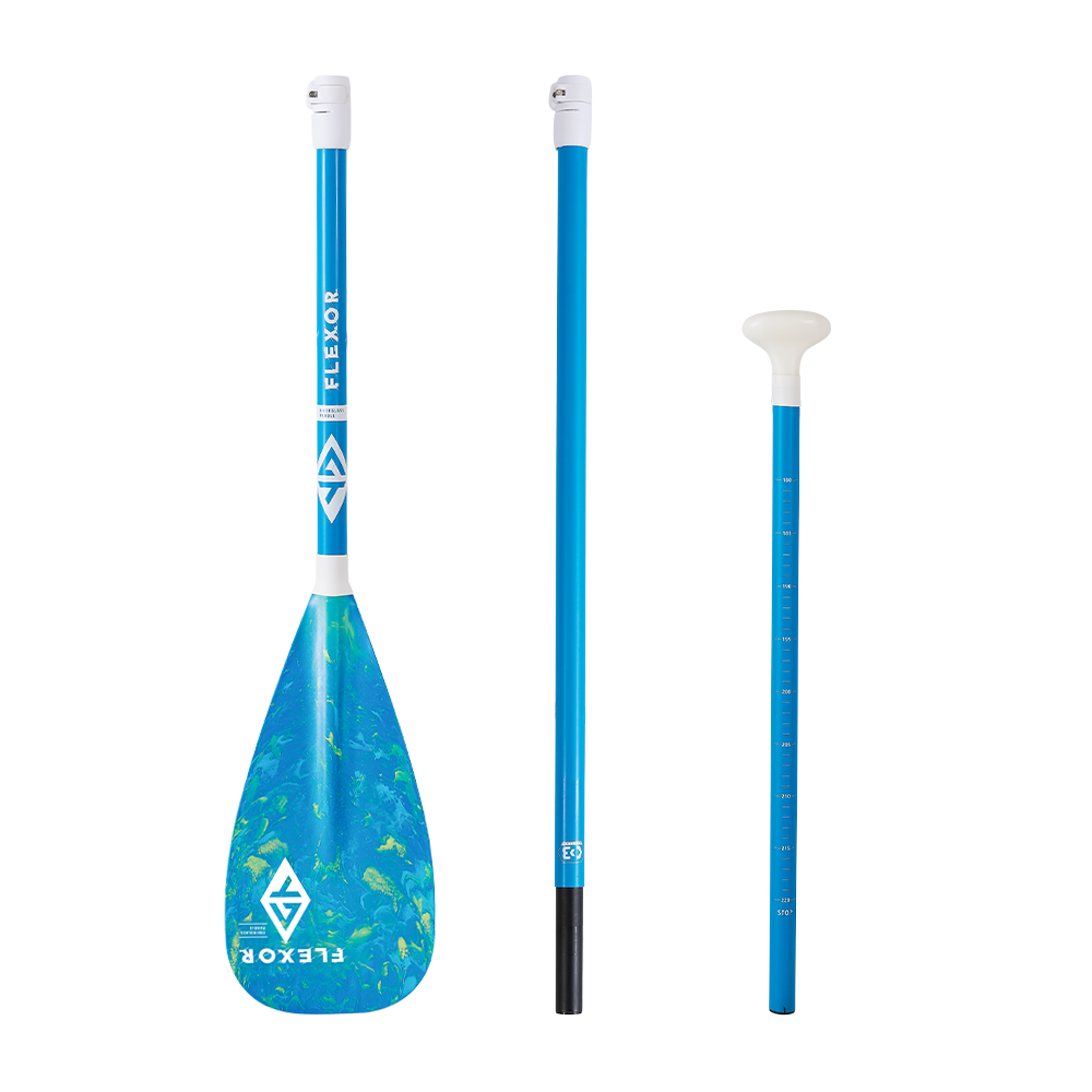 AQUATONE Flexor Fiberglass 3-SEC Paddle משוט פיברגלס שלושה חלקים לסאפ מודל 2025