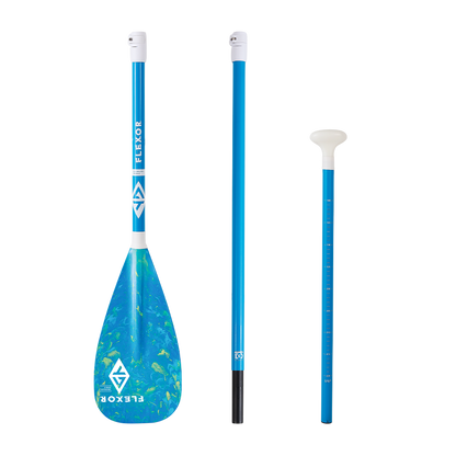 AQUATONE Flexor Fiberglass 3-SEC Paddle משוט פיברגלס שלושה חלקים לסאפ מודל 2025