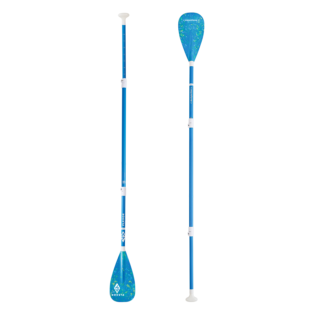 AQUATONE Flexor Fiberglass 3-SEC Paddle משוט פיברגלס שלושה חלקים לסאפ מודל 2025
