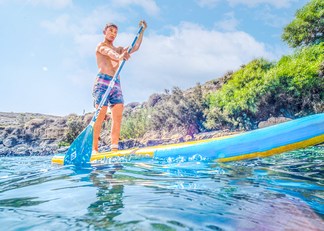 AQUATONE Flexor Fiberglass 3-SEC Paddle משוט פיברגלס שלושה חלקים לסאפ מודל 2025