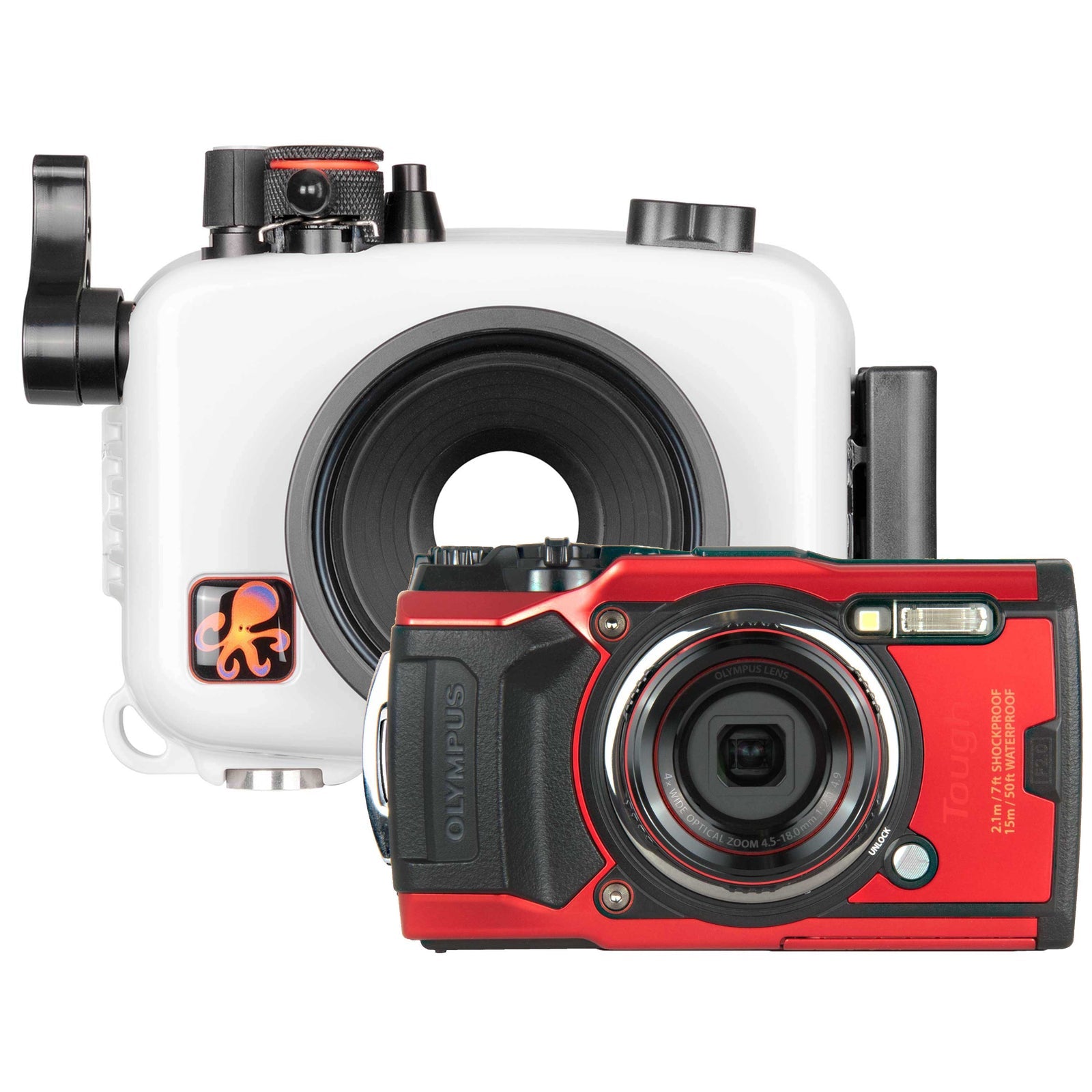 IKELITE OLYMPUS Tough TG-6 Camera + Housing kit סט מצלמה + מארז TG-6
