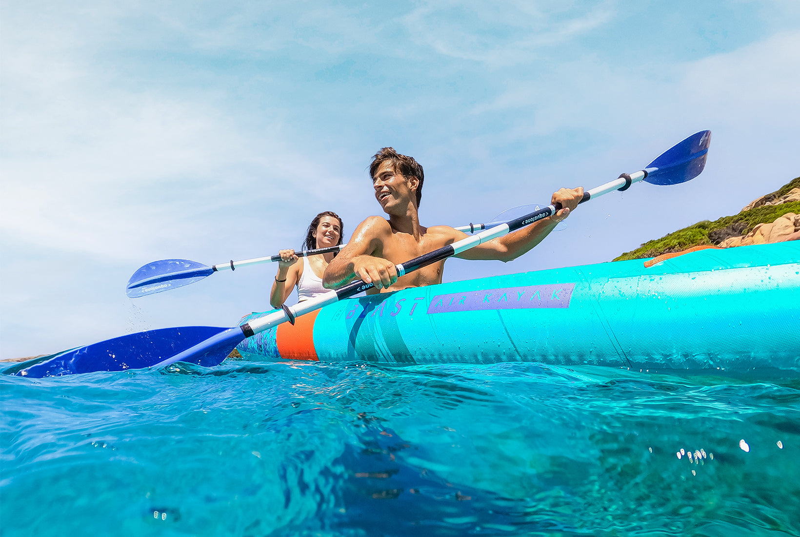 AQUATONE Blast 12'0 Recreational Kayak 2-Person קיאק מתנפח ל 2 אנשים באורך 365 ס"מ מודל 2025
