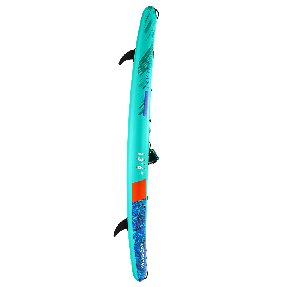AQUATONE Blast 13'6" Recreational Kayak 3-Person קיאק מתנפח ל 3 אנשים באורך 410 ס"מ - דוגית