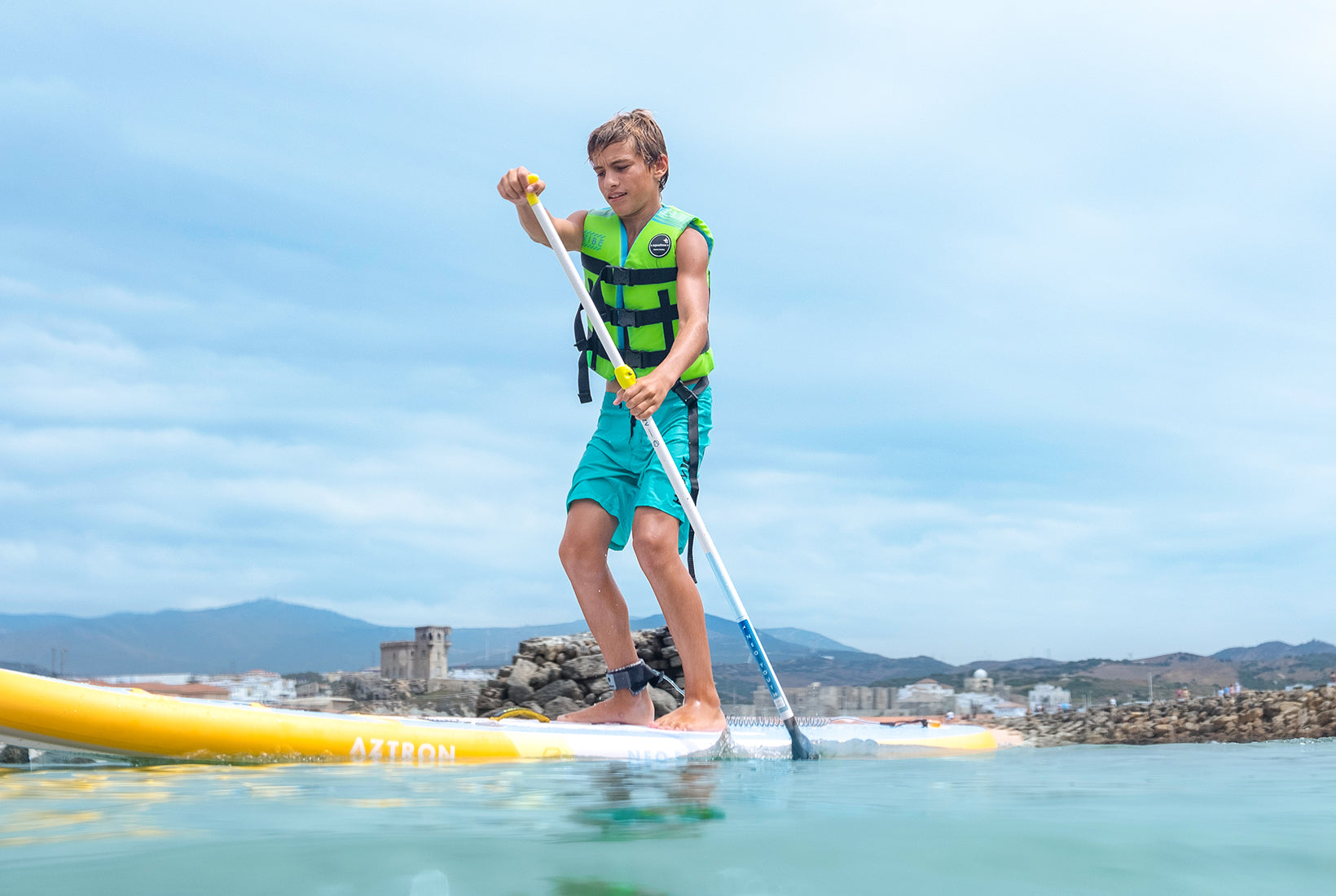 AQUATONE VIBE Youth Safty Vest ווסט ציפה ובטיחות לילדים ונוער - דוגית