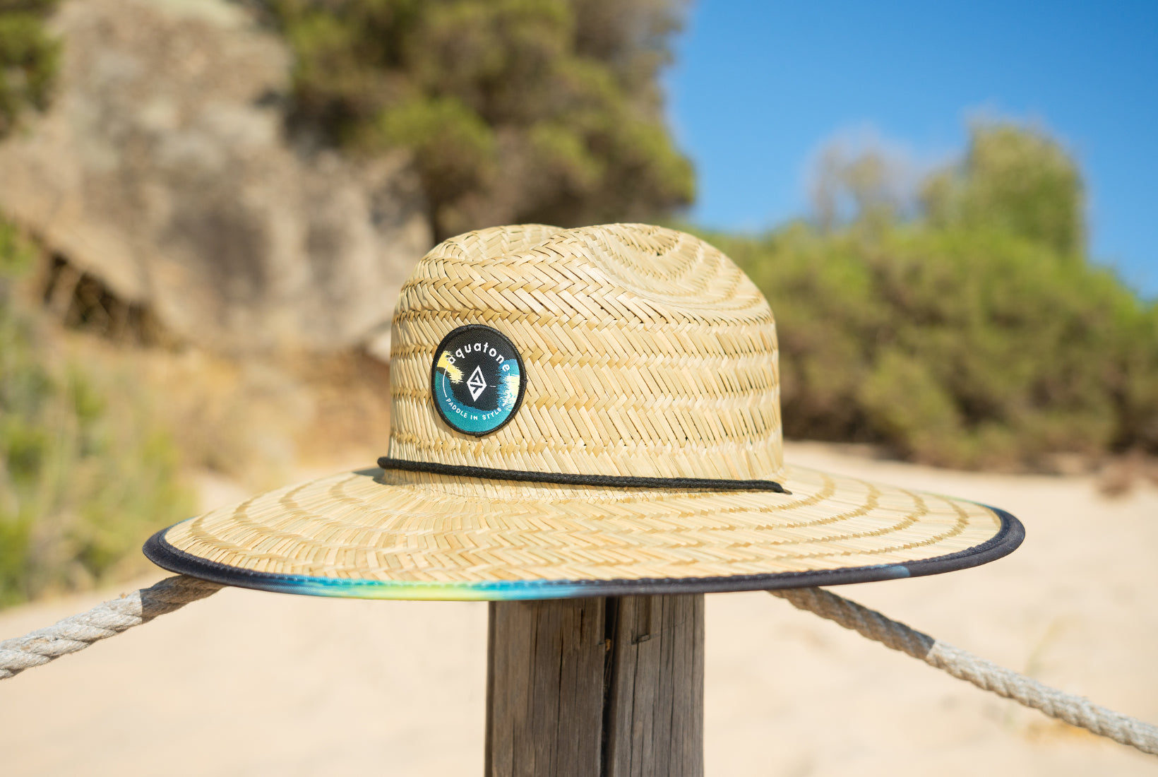 AQUATONE STRAW Outdoor Hat כובע קש - דוגית
