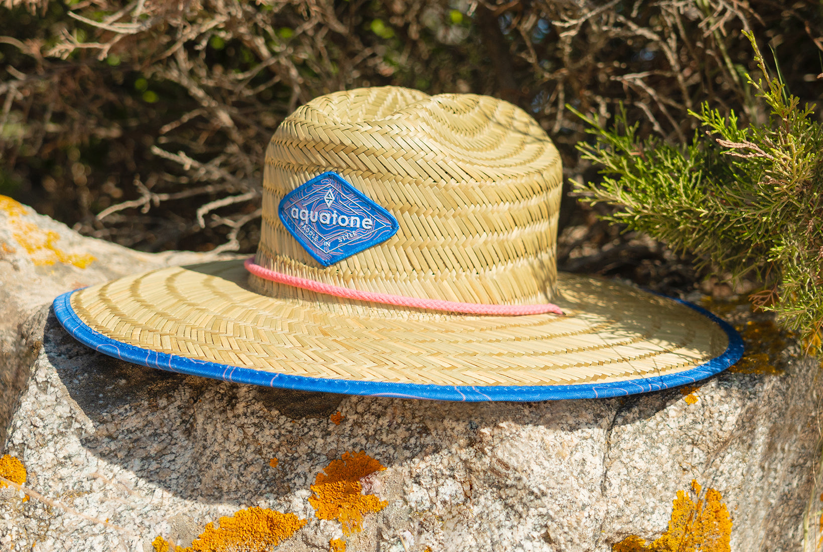 AQUATONE STRAW Outdoor Hat כובע קש - דוגית