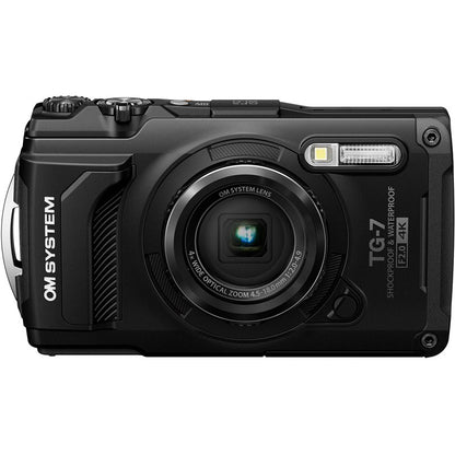 OLYMPUS TG-7 Black מצלמת אולימפוס TG-7 בצבע שחור