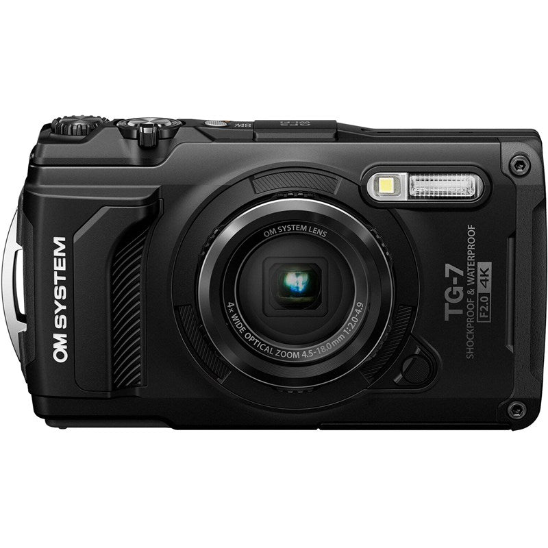 OLYMPUS TG-7 Black מצלמת אולימפוס TG-7 בצבע שחור