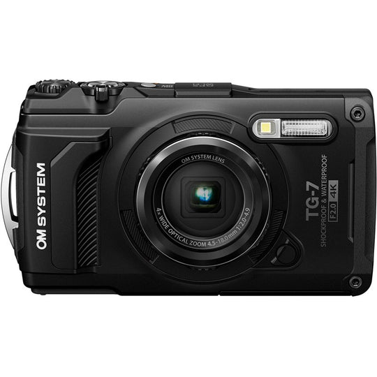 OLYMPUS TG-7 Black מצלמת אולימפוס TG-7 בצבע שחור