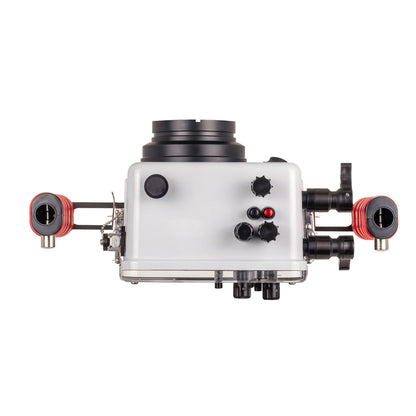 IKELITE 200FP/T Underwater Housing for Sony Alpha a6700 PZ 16-50mm with Built-In TTL for DS Strobes מארז צלילה עבור Sony Alpha a6700 עם עדשת PZ 16-50mm ו-TTL מובנה למבזקי DS