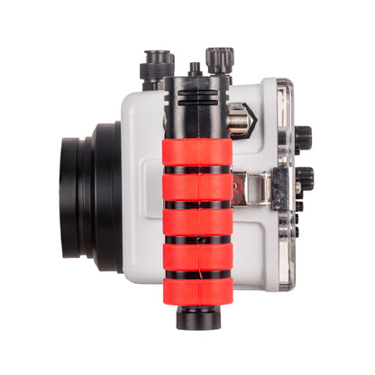 IKELITE 200FP/T Underwater Housing for Sony Alpha a6700 PZ 16-50mm with Built-In TTL for DS Strobes מארז צלילה עבור Sony Alpha a6700 עם עדשת PZ 16-50mm ו-TTL מובנה למבזקי DS