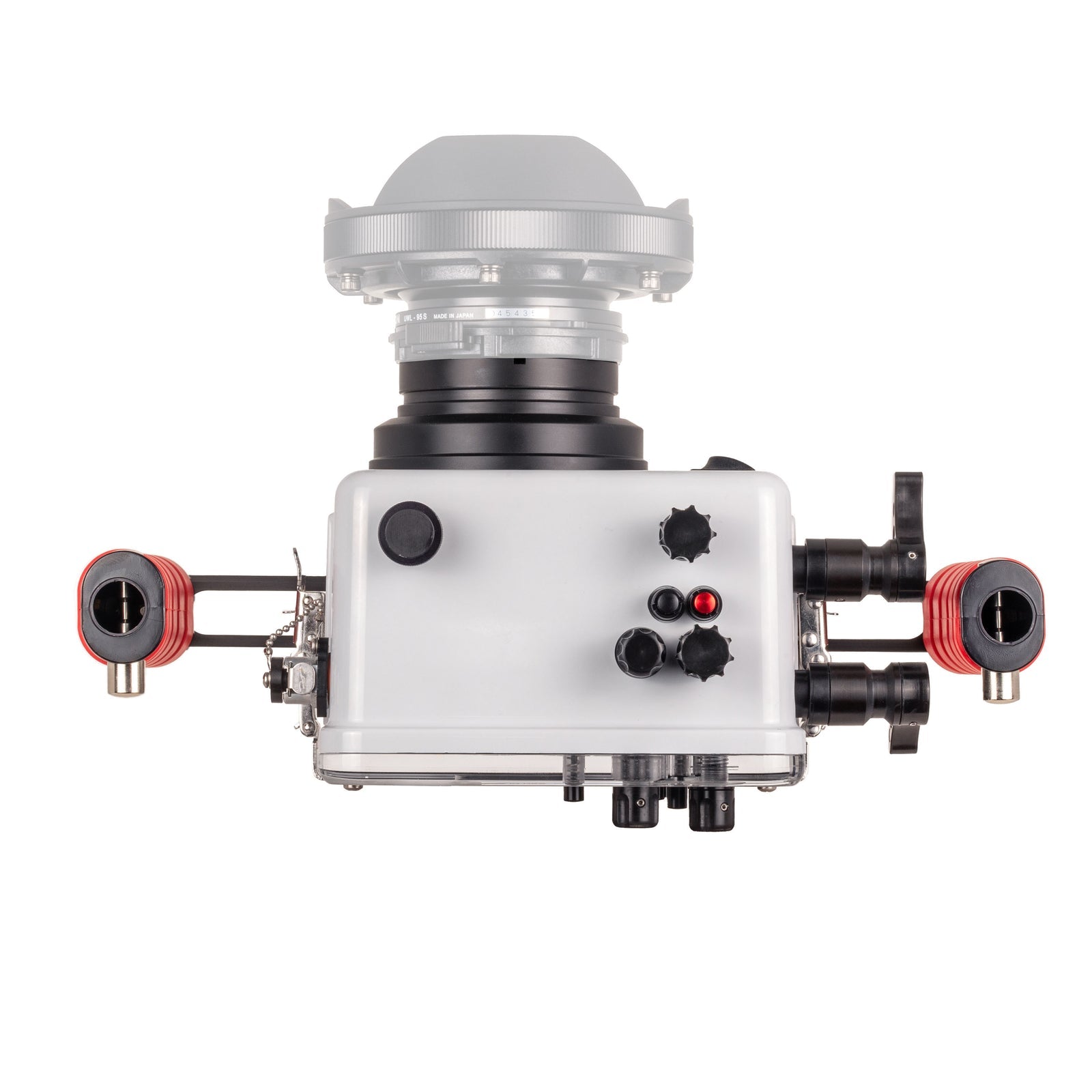IKELITE 200FP/T Underwater Housing for Sony Alpha a6700 PZ 16-50mm with Built-In TTL for DS Strobes מארז צלילה עבור Sony Alpha a6700 עם עדשת PZ 16-50mm ו-TTL מובנה למבזקי DS