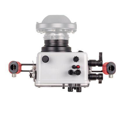 IKELITE 200FP/T Underwater Housing for Sony Alpha a6700 PZ 16-50mm with Built-In TTL for DS Strobes מארז צלילה עבור Sony Alpha a6700 עם עדשת PZ 16-50mm ו-TTL מובנה למבזקי DS