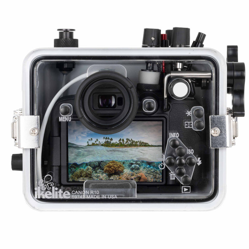 IKELITE 200DLM/D Underwater Housing for Canon EOS R10 מארז בלבד 200DLM/D למצלמת CANON EOS R10