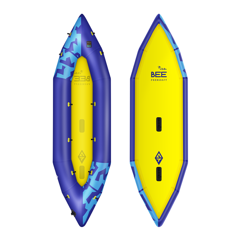 AQUATONE BEE Pack Boat 2-Person Kayak  קיאק סירה מתנפחת לזוג - דוגית