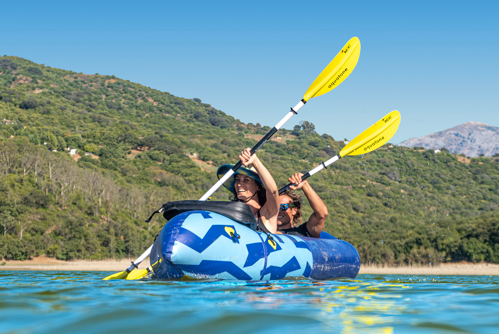 AQUATONE BEE Pack Boat 2-Person Kayak  קיאק סירה מתנפחת לזוג - דוגית