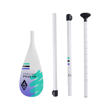 AQUATONE ALLSTYLE Aluminum 4-Sec Paddle משוט אלומניום 4 חלקים - דוגית