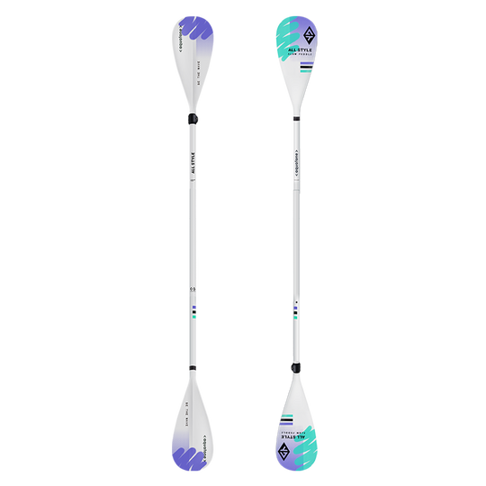 AQUATONE ALLSTYLE Aluminum Double Blade paddle משוט אלומניום עם 2 להבים