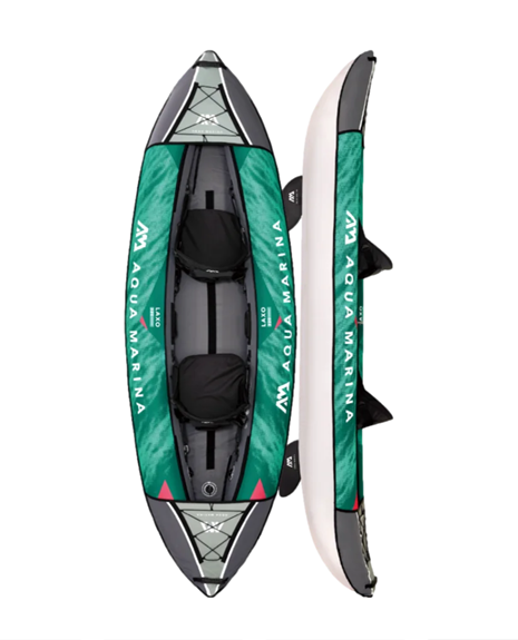 AQUA MARINA Laxo LA320 קיאק ל 2 אנשים עם משוטים