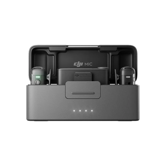 DJI Mic 2 (2TX + 1RX) ערכת שני מיקרופונים אלחוטים