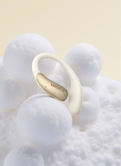1MORE Open Earbuds S11 White אוזניות אלחוטיות אוזן פתוחה בצבע לבן - דוגית