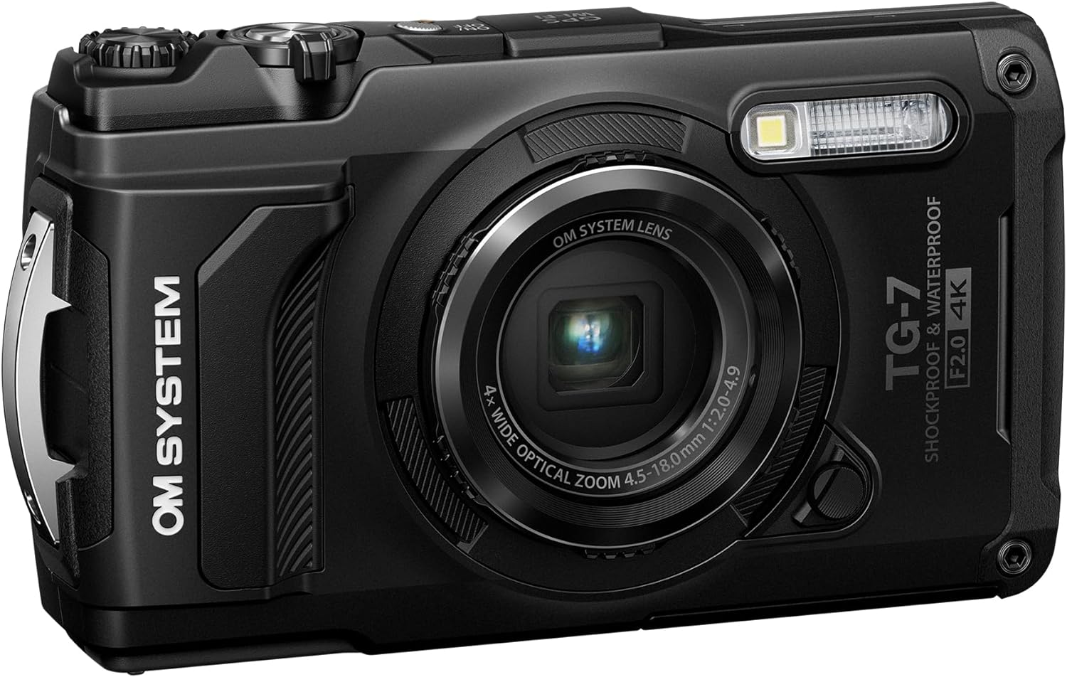 OLYMPUS TG-7 Black מצלמת אולימפוס TG-7 בצבע שחור