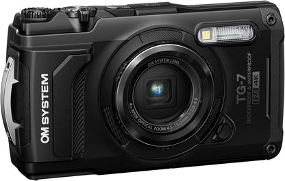 OLYMPUS TG-7 Black מצלמת אולימפוס TG-7 בצבע שחור